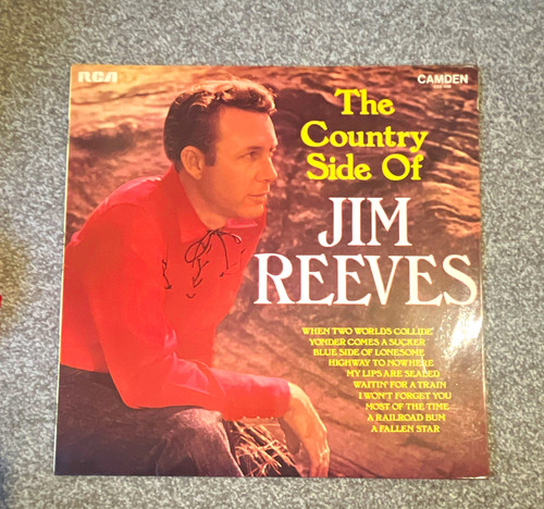 Jim reeves rca camden - rca, 12"