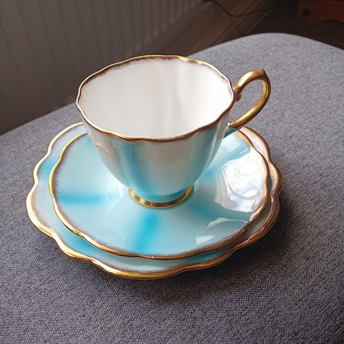 Trio teacup saucer and plate - saucer,