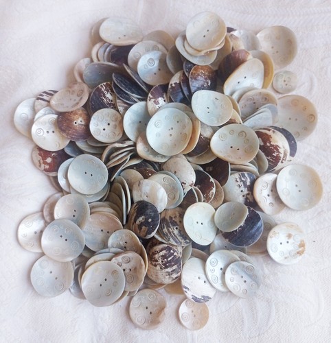 Mother pearl buttons - pearl,