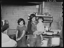 Photo:Part of Mexican beet worker's family. East Grand Forks, Minnesota
