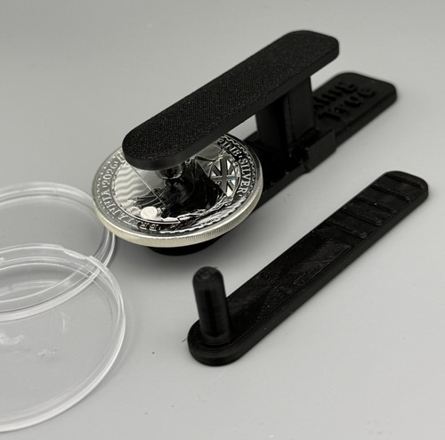 Gold silver coin ping - &,