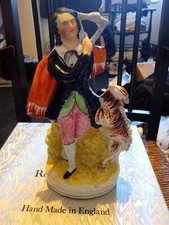 Staffordshire flat back figure - flat,