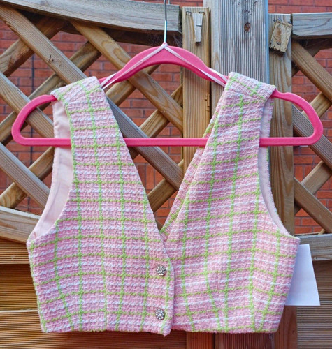 Zara pink green white - zara,