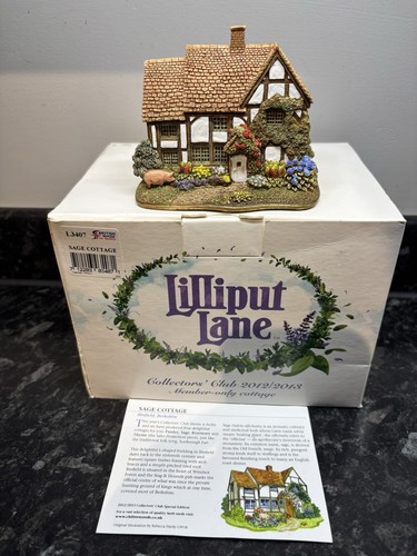 Lilliput lane sage - lane, ‘sage