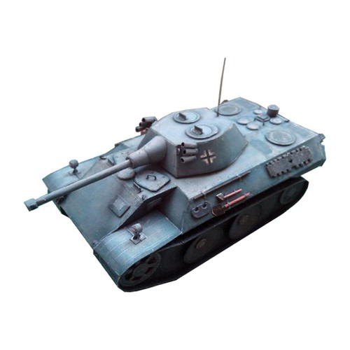 Assembled tank model diy - assembled,