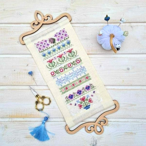 Bell pull cross stitch - bell,