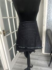 Lulu & Red Designer 100% Wool Bustle  Mini Skirt ,  Size S