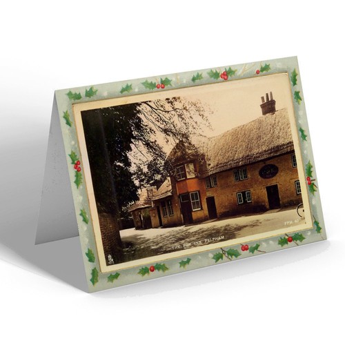 Christmas card vintage - christmas, sussex