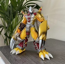 WarGreymon Action Figure Digimon Adventure PVC Collectible 22 CM Yellow Greymon