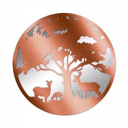 Primus bronze metal round - primus, deer