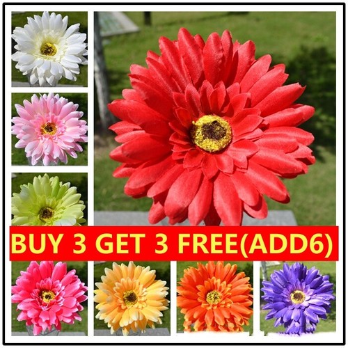 Artificial fake silk gerbera - artificial,