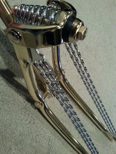 Classic gold springer - gold, fork