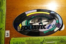 Old sticker automobile