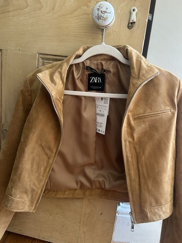 Zara cropped light brown - zara,
