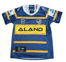 Parramatta Eels Rugby Jersey Youth Size 10 By ISC Free Post 