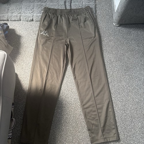 Kappa men khaki track - khaki, pants