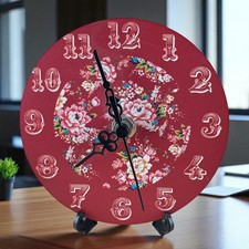 Vintage 4.5 Inch Extra Small Wall Clock Retro Hanging Clock Home Decor