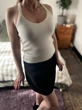 Primark cream knitted