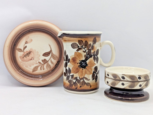 Vintage jersey pottery floral - vintage,