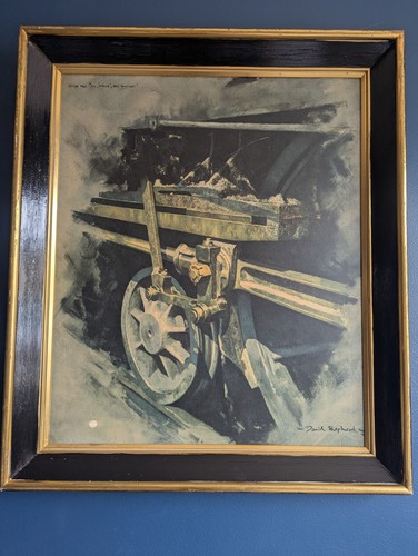 Framed david shepherd print - david,