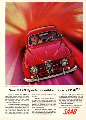Saab one third more - saab, 96