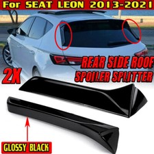 2PCS Black Rear Side Spoiler