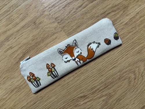 Handmade skinny pencil case - handmade,