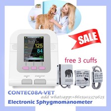 VET Veterinary Digital Blood Pressure Monitor,Veterinary/Animal NIBP,3 cuffs