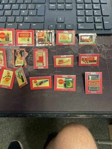 Coca cola collector pin - cola,