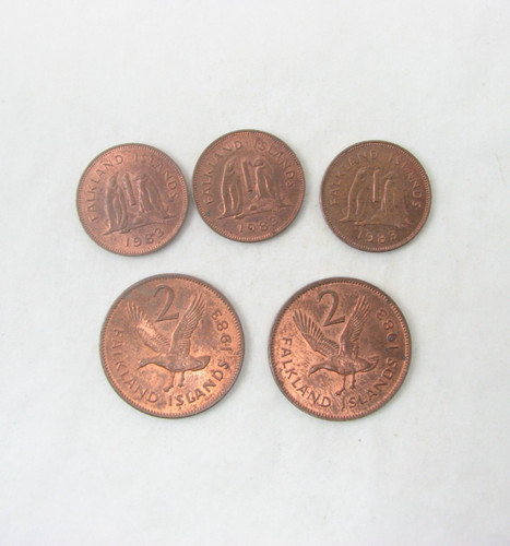 Falkland islands coins 1 - coins,