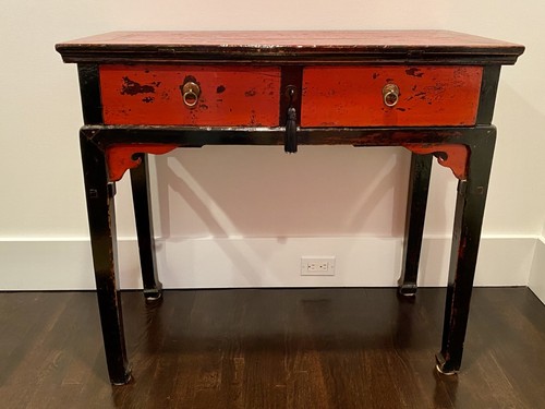 Antique chinese altar table - chinese,