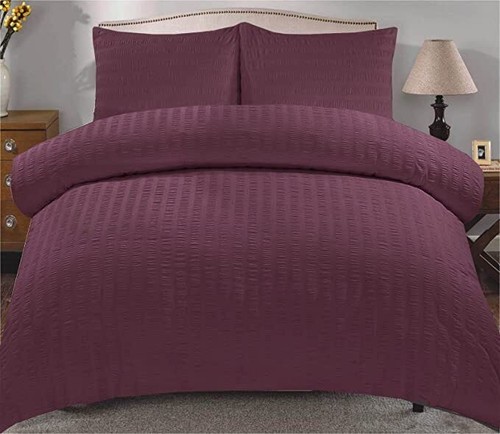Seersucker duvet cover - duvet,