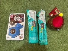 Tasty & Meaty Chewy Twists With Duck, Belly Bites Dental Toy, & Squeaky Robin