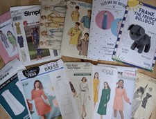 Vintage sewing new patterns leach way tilly BULLDOG Simplicity mens kids  Lot #7