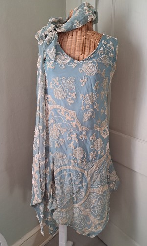 1920s art deco flapper dress - art,