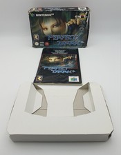 Nintendo 64 Perfect Dark Box, Insert & Manual Instruction Booklet Only