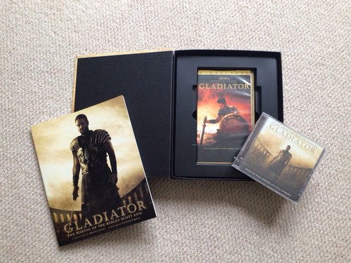 Gladiator vhs book and - ‘gladiator’,