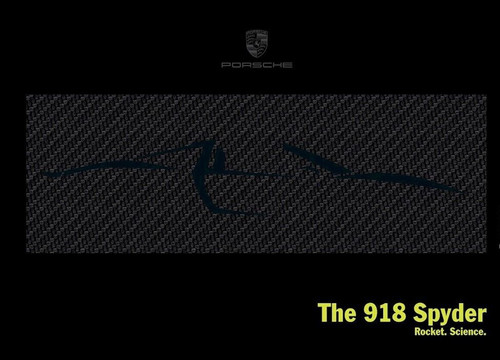 Porsche 918 spyder brochure - 918,