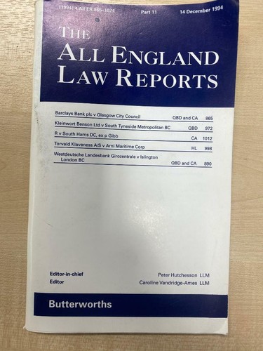 The all england law - the,