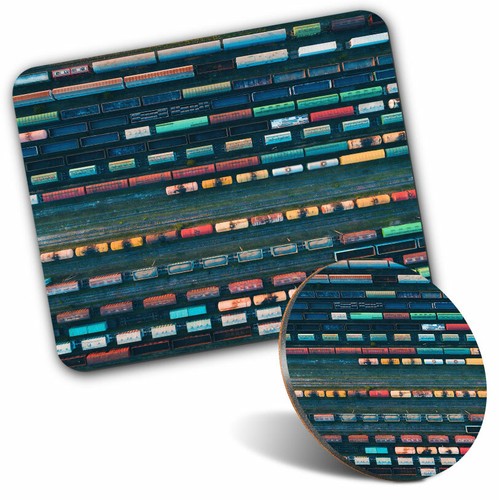 Mouse mat coaster set - mouse,