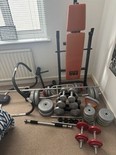 Weight Bench, Weights Set 