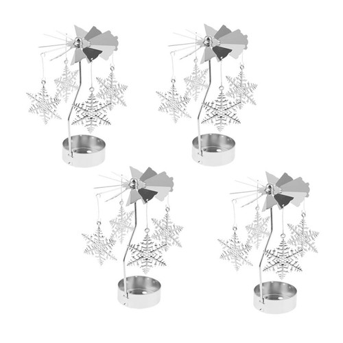 Rotating tea light candle - light,