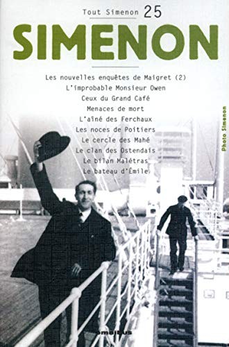 Tout simenon tome - 25:,