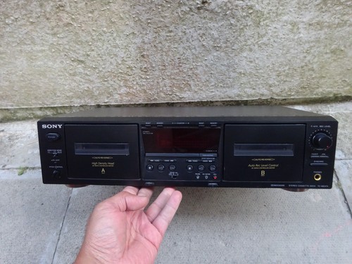 Sony we475 dual - tc-we475, stereo