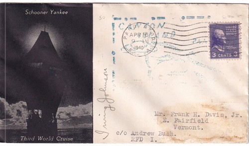 1940 irving johnson signed - irving,