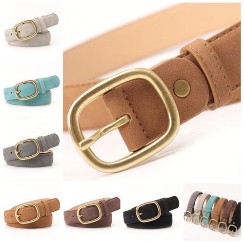 New retro matte women - 's, belt