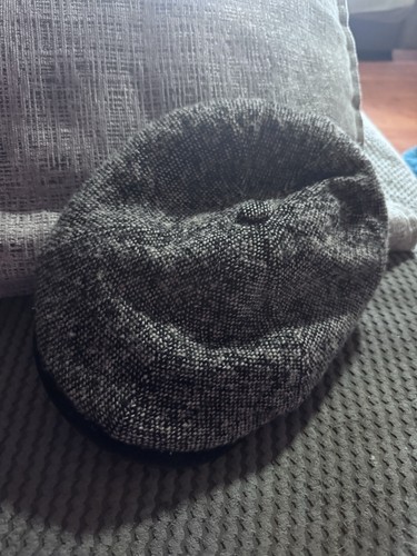 Stetson flat cap brown - cap, virgin
