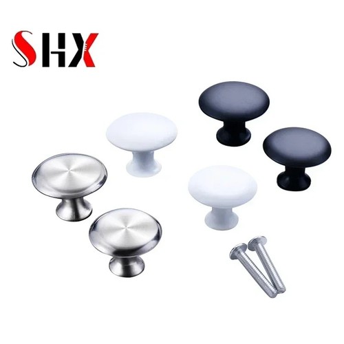Round cabinet knob handle - round,