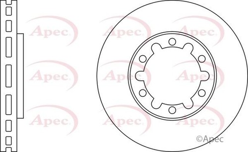 Front axle brake discs - x,