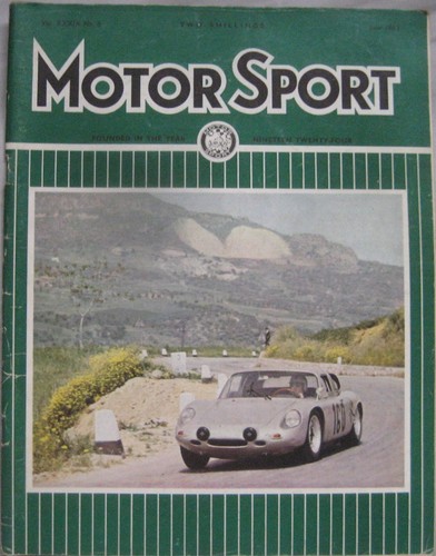 Motor sport magazine june 1963 - motor,